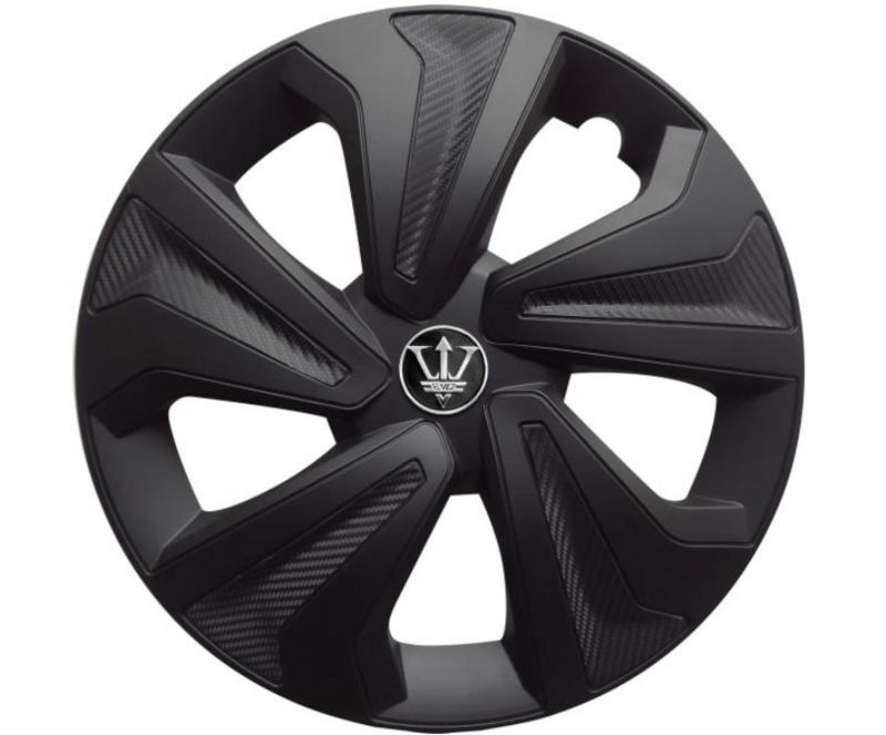 Колесные колпаки EVO KANGO 16", черные - набор из 4шт.
