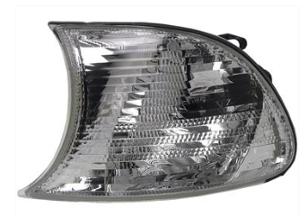 пок.поворот. лів.білий (- патрон.) COUPE/CABRIO [-09/01] 444-1507L-UQ-C - зображення 1