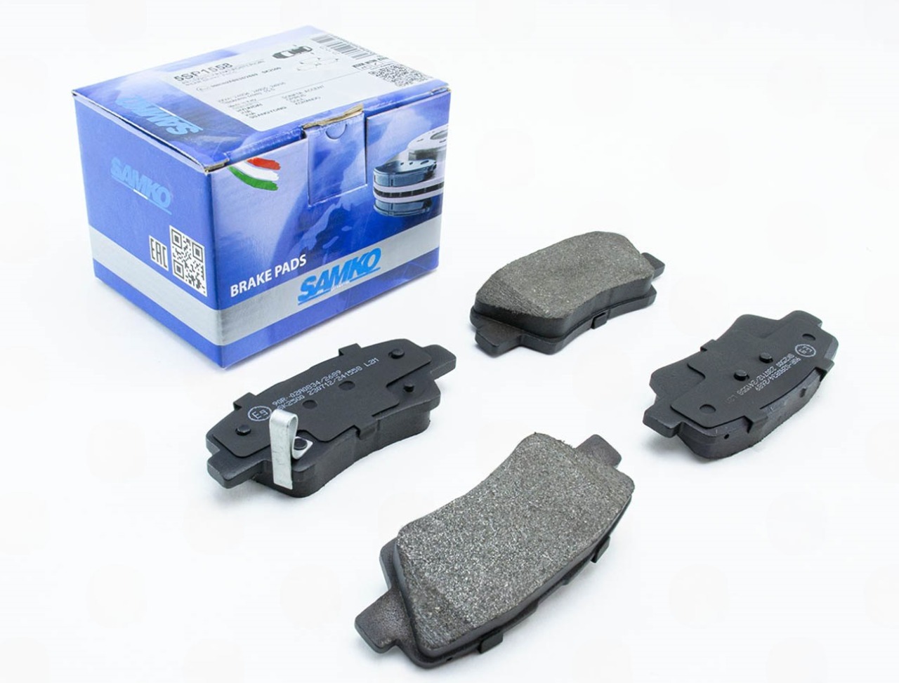 колод.торм. зад. Kia Sportage, Ceed, Rio, Optim, Hyundai Accent, i10-i40  (LPR-Samko) 5SP1558 - зображення 1