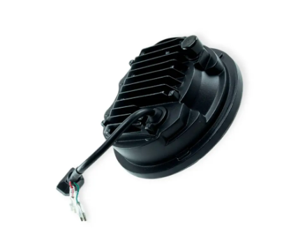 фара 2103-2106 LED (140мм 5,75") 60W + ангел. глаз. Y-C91 - зображення 2