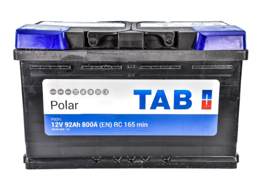 АКБ TAB POLAR, R"+" 92Ah, En800 (315 x 175 x 190) правий  "+"