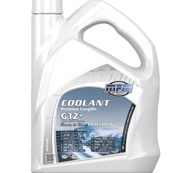 Антифриз MPMOIL /  -40°C / прозорий / 5л. /( VW TL 774D/F, MB 325.3)