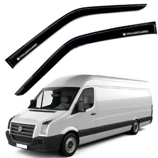 ветровик Volkswagen Crafter 2006-2016 Г-образный (скотч) Sunplex SP-S-42 - зображення 1