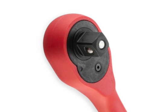 трещетка с квадратом   1/2" 72 зуба 250 мм CrV Intertool PROFI HT-2113 - зображення 5