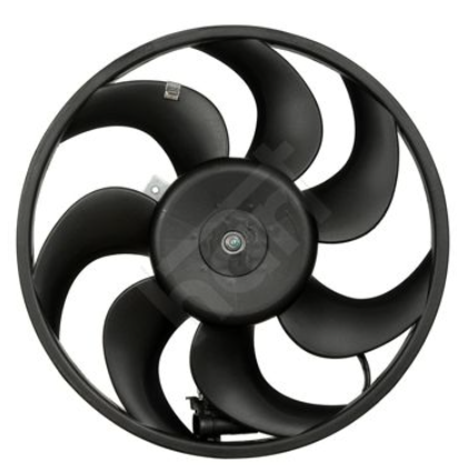 вент. радиатора Opel Astra, Zafira 04->  (HART)
