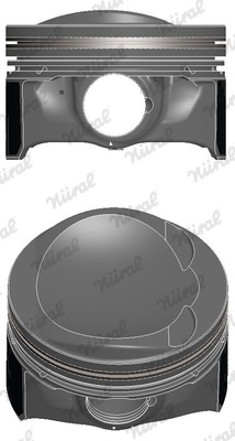 Поршень в комплекті на 1 циліндр, 2-й ремонт (+0,50)