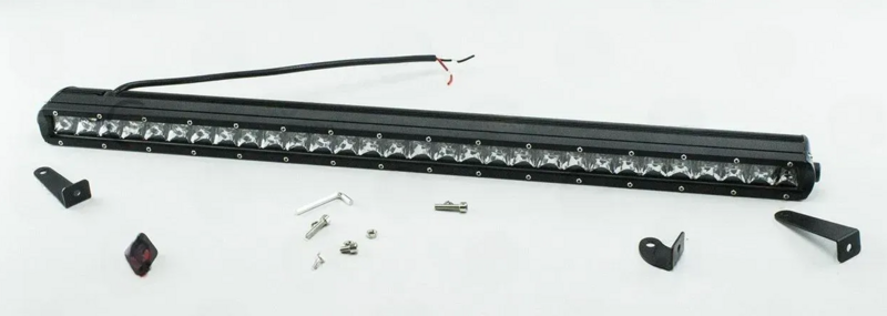 фара дополнительная LED  прямоуг.1280х28х45 (Д/В/Ш) 144W дальний CREE
