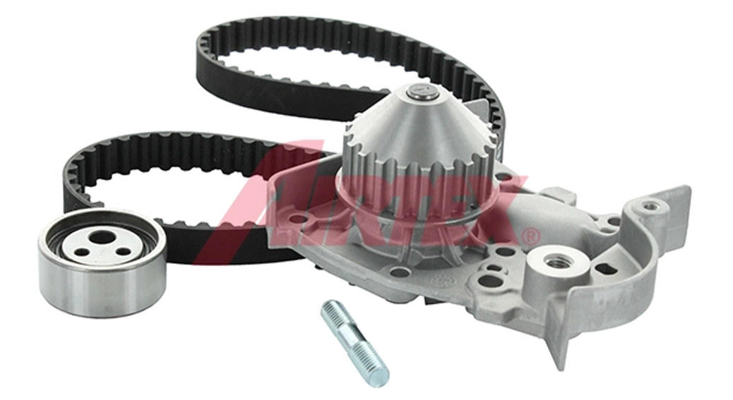 ремкомплект ГРМ (ремень+ролики+помпа) Renault Megane 1.4/1.6i (96-03)  (AIRTEX)