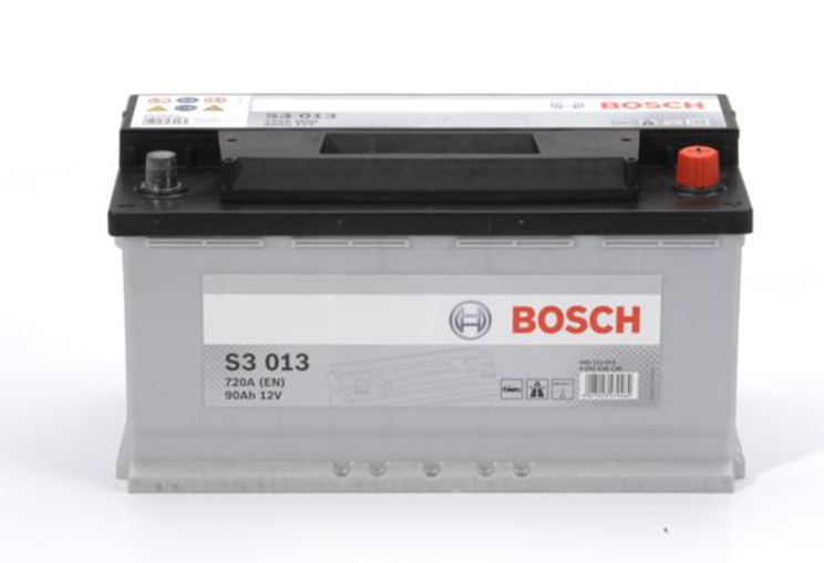 Акумулятор Bosch S3 90Ah, EN 720 правий "+" 353x175x190 (ДхШхВ)