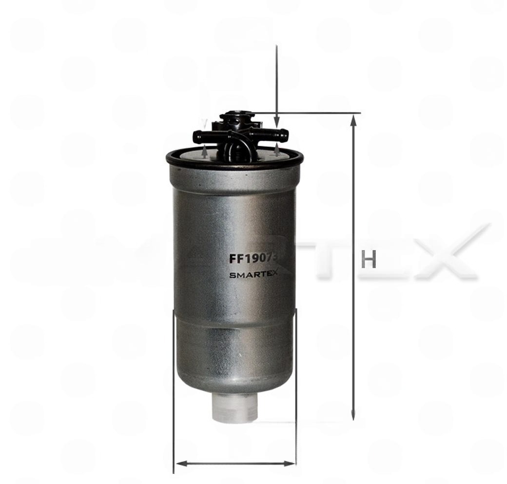 фильтр топливный VW LT 28-35 II 2.5SDI/2.5TDI (00-06)  (SMARTEX)