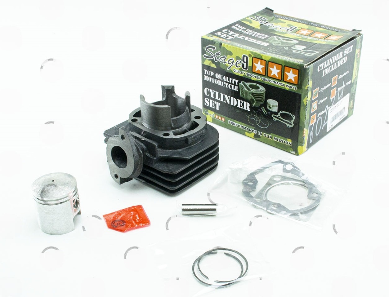 Циліндр в зборі SUZUKI AD 50 (d=41) STAGE-9