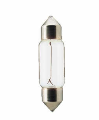 лампа AC салона 12V 5W 11*38mm SV8,5 PHILIPS