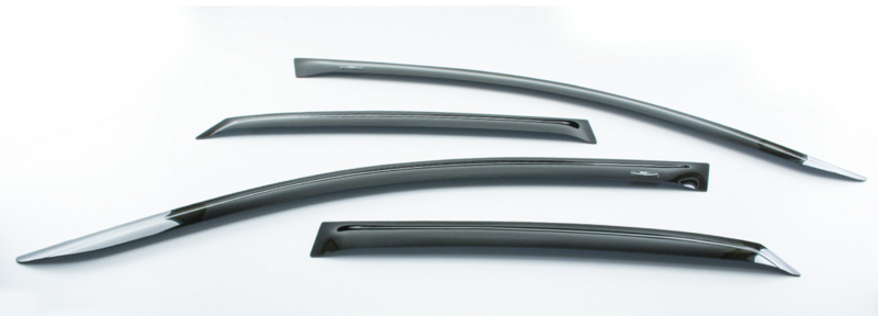 ветровик Toyota Land Cruiser Prado 120, Lexus GX 470 2002-2009 (скотч) HIC