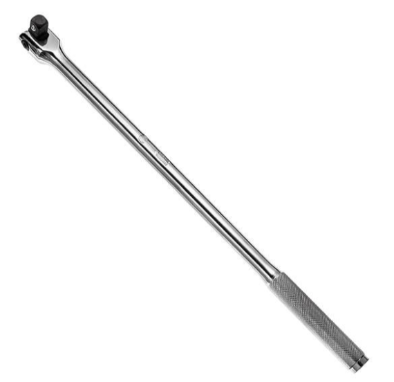 вороток с шарниром  1/2"  450 мм CrV Intertool ET-1034 - зображення 1