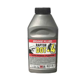 жидкость торм. 0.5л  "DOT-4"  Raptor