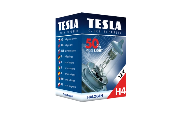 Автомобiльна лампа: 12 [В] H4 60/55W цоколь P43t +50% світла B30401 - зображення 1