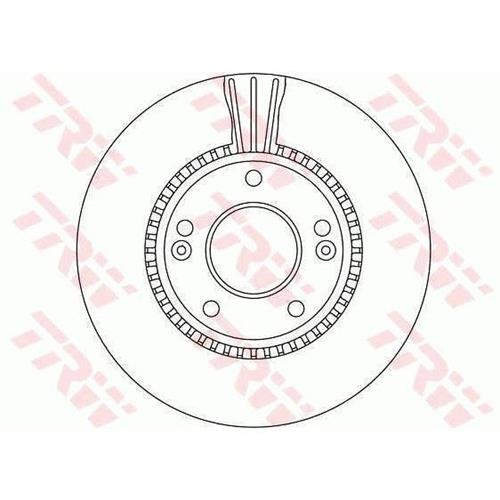Гальмівний диск DF4283 - зображення 2