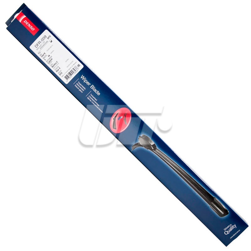 Склоочисник DENSO / безкаркасний / під гачок / 600 мм. / DFR-009 - зображення 1