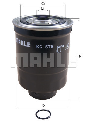 Паливний фільтр KC578D - зображення 1