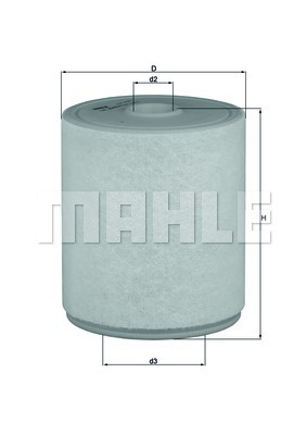 Повітряний фільтр LX2049/4 - зображення 2