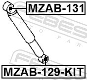 Сайлентблок підвіски MZAB-131 - зображення 1