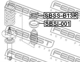Опора амортизатора SBSS-B13R - зображення 1