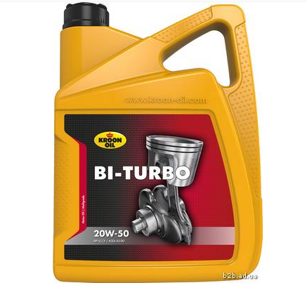 Олива моторна BI-TURBO 20W-50 5л KL 00340 - зображення 1