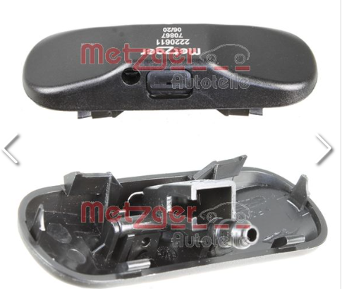 Форсунка стеклоочистителя METZGER FRONT LEFT/RIGHT / VW PASSAT B8 (3G2, CB2) 2014.08 -