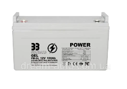 Аккумулятор промышленный 100Aч 12v GEL 33 Power