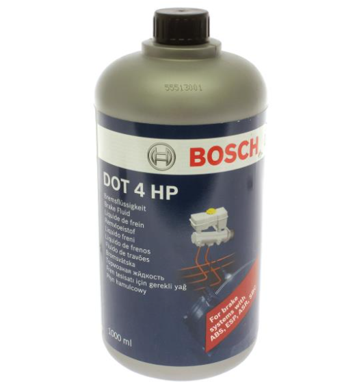 жидкость торм. 1л   "DOT-4 HP"  Bosch (ABS & ESP) 1 987 479 113 - зображення 1