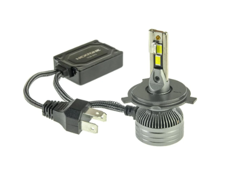 лампа LED H4 12V-24V  65W Nextone L8 6000K 14000L CAN BUS радиатор с вентилят.
