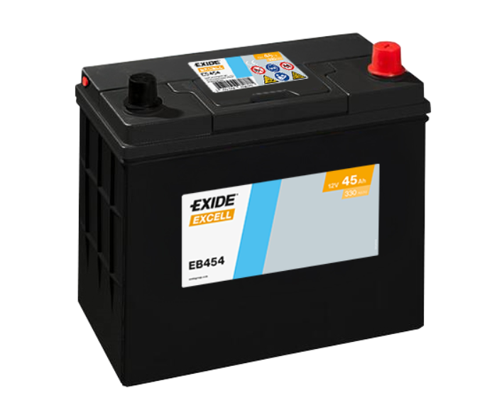 Аккумулятор EXIDE Excell-45Ah| EN 300 | 237x127x227 (ДхШхВ)