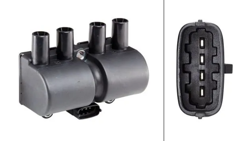 катушка зажигания Opel Astra G, Daewoo Nubira, Tacuma, Leganza 1,6i  (HELLA) 5DA193175-561 - зображення 1