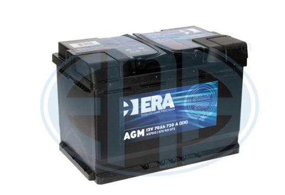 Аккумулятор - ERA AGM | 70 Ah | EN  720 | 278x175x190 (ДхШхВ) | R"+" | START-STOP