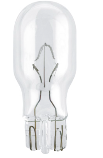 лампа БЦ 12V 16W W2.1х9.5d PHILIPS