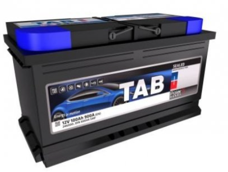 АКБ TAB POLAR S, R"+" 99Ah, En850 (353 x 175 x 190) правий  "+", днищева планка:b13