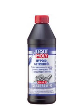 Трансмиссионное масло SAE 75W-90 TS Hypoid-Getriebeoil TDL 1л