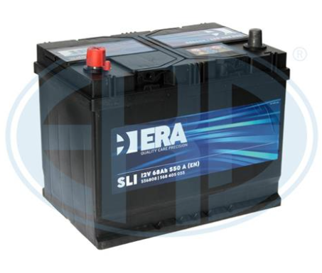 Аккумулятор - ERA SLI , 68Ah , EN  550 , 261x175x220 (ДхШхВ) , лівий "+" ,  6СТ-68 Аз
