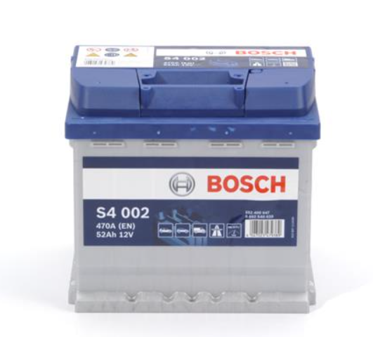 Акумулятор Bosch S4 Silver 52Ah, EN 470 правий "+" 207x175x190 (ДхШхВ)