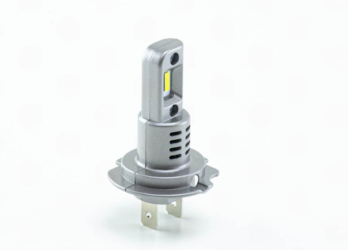 лампа LED H7 12V-24V 18W G9 5500K 12000L радіатор G9 H7 LED - зображення 1