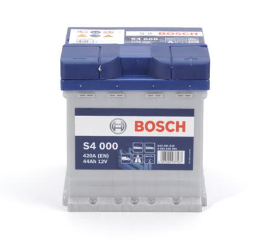 Акумулятор Bosch S4 Silver 44Ah En420 , правий "+" 175x175x190 (ДхШхВ)
