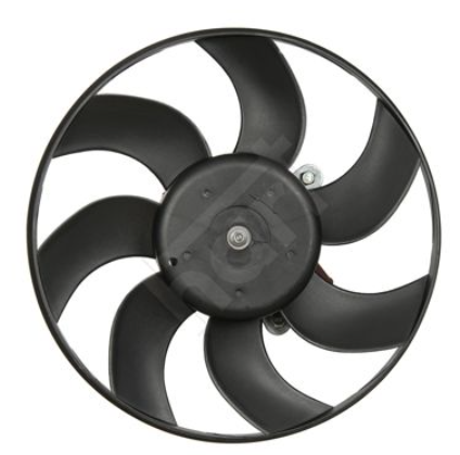 вент. радиатора VW Caddy III 1.9/2.0TDI 04-> (d=295mm)  (HART)