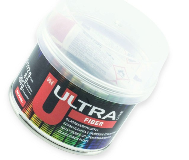 шпатлёвка Novol Ultra Line Fiber 0,2 кг (cтекловолокно) 91103 - зображення 1