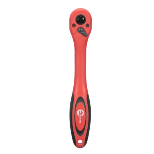 трещетка с квадратом   3/8" 72 зуба 200 мм CrV Intertool PROFI HT-2112 - зображення 2