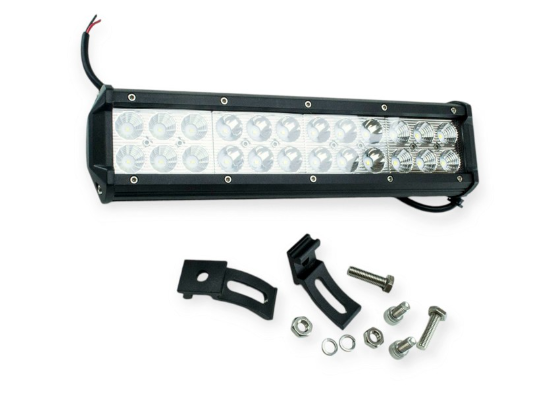 фара дополнительная LED  прямоуг. 300х75х60 (Д/В/Ш) 72W комбинированный CREE