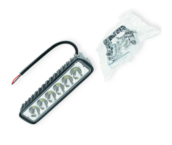 фара дополнительная LED  прямоуг. 150х40х40 (Д/В/Ш) 18W ближний
