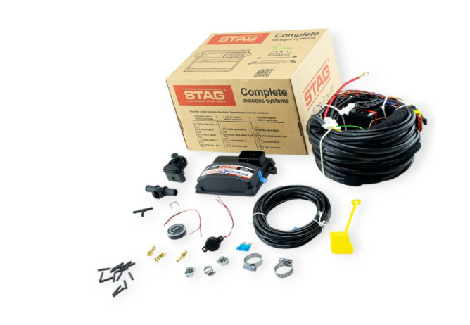 электроника 4ц STAG- 4 QBOX PLUS,  разъем тип Valtek, без ДТР и разъемов, LED 600 NEW