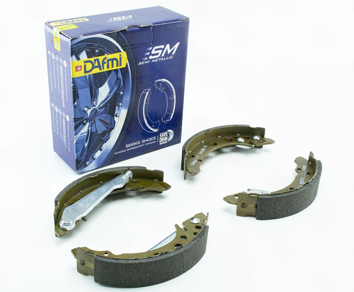 колодки барабанные VW Golf I-II, Polo, Passat B3-B4, Audi 80 B2-B3  (180x31)  (Dafmi)