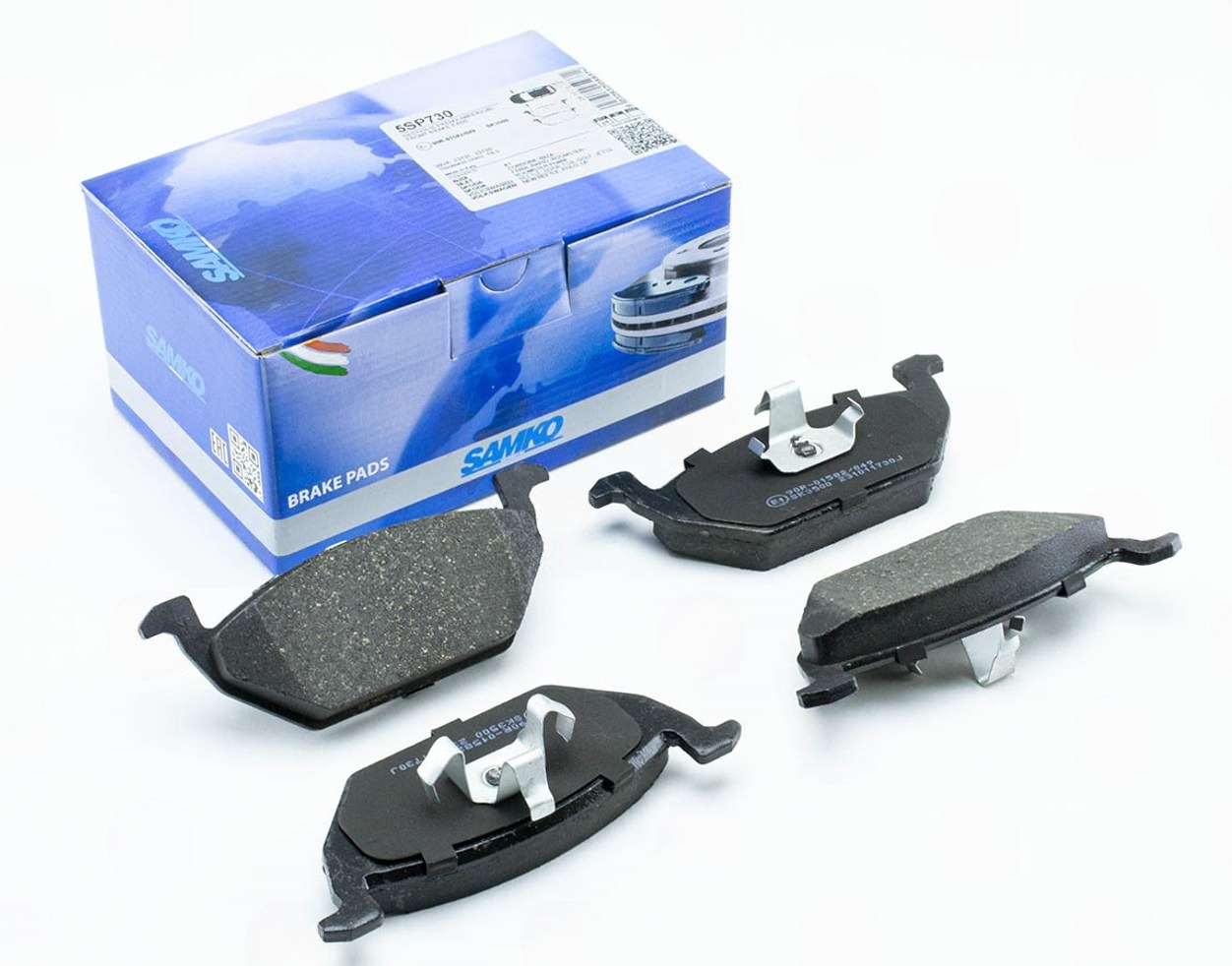 колод.торм. пер. VW Golf IV, Skoda Oktavia 1.6, FABIA I (1999-2008) без датч.  (SAMKO)