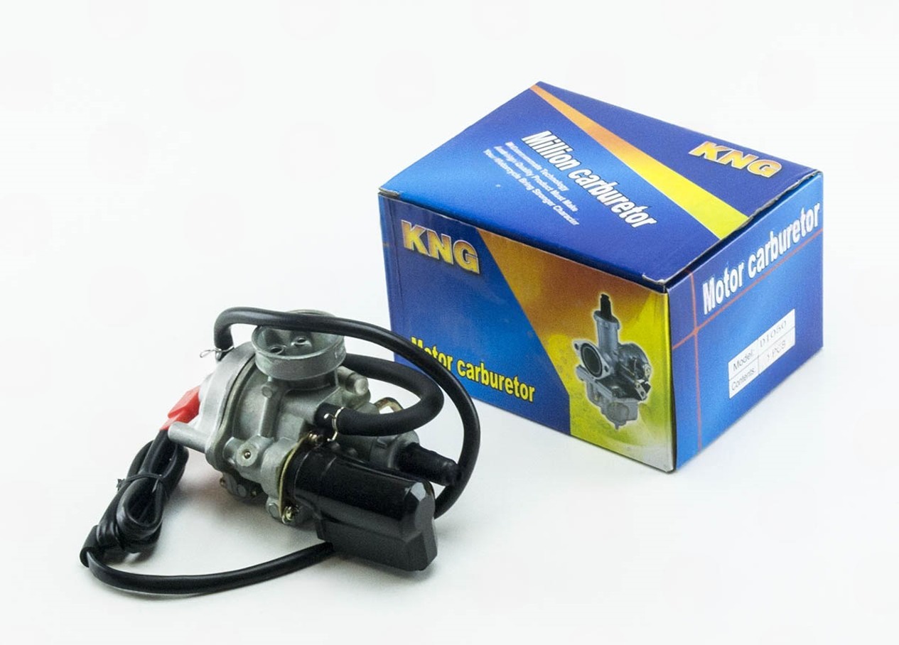 карбюратор HONDA DIO-50 / HONDA LEAD-90 KNG (blue box) 208417 - зображення 1